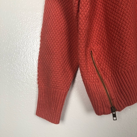 Silence + Noise orange sweater S - Picture 2 of 5